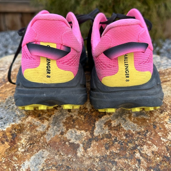 Hoka One One Women's Pink and Black Athletic Shoes - Picture 5 of 5